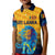 Custom Sri Lanka Cricket Polo Shirt for Kid The Lions Pride Version Yellow LT8 - Wonder Print Shop