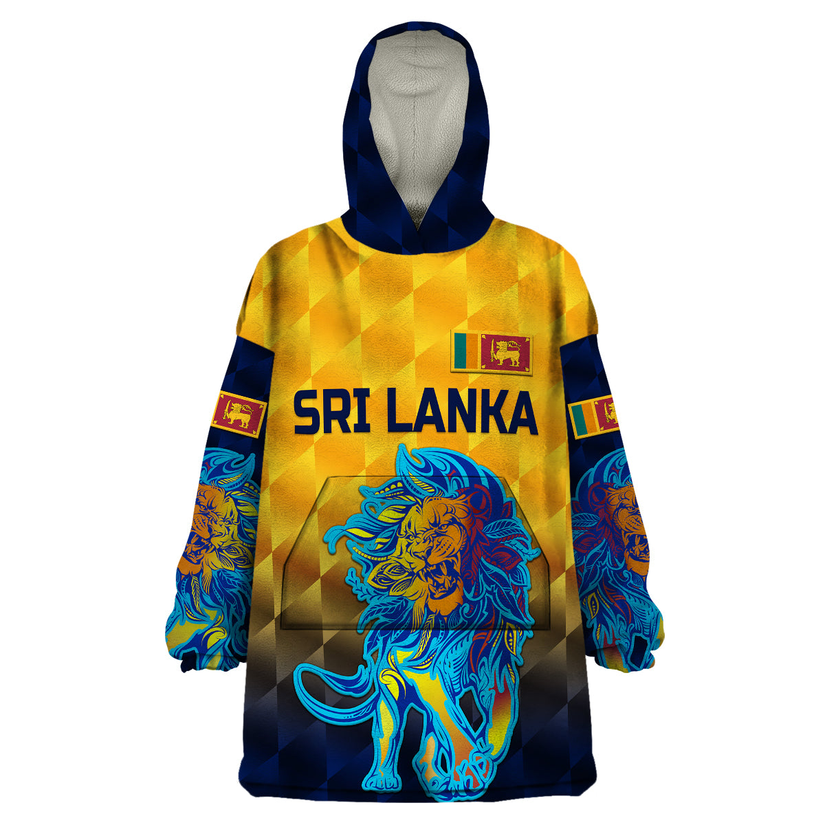 custom-personalised-sri-lanka-cricket-wearable-blanket-hoodie-the-lions-pride-version-yellow