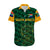 (Custom Personalised) South Africa Proteas Cricket Hawaiian Shirt Simple - Green LT8 - Wonder Print Shop