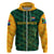 Custom South Africa Proteas CrickeHoodie Simple Green LT8 - Wonder Print Shop