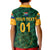 Custom South Africa Proteas Cricket Polo Shirt for Kid Simple Green LT8 - Wonder Print Shop