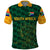 Custom South Africa Proteas Cricket Polo Shirt Simple Green LT8 - Wonder Print Shop