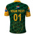 Custom South Africa Proteas Cricket Polo Shirt Simple Green LT8 - Wonder Print Shop