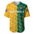 (Custom Personalised) South Africa Proteas Cricket Baseball Jersey Simple - Yellow LT8 - Wonder Print Shop