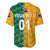 (Custom Personalised) South Africa Proteas Cricket Baseball Jersey Simple - Yellow LT8 - Wonder Print Shop