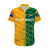 (Custom Personalised) South Africa Proteas Cricket Hawaiian Shirt Simple - Yellow LT8 - Wonder Print Shop