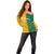 (Custom Personalised) South Africa Proteas Cricket Off Shoulder Sweater Simple - Yellow LT8 - Wonder Print Shop