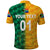 Custom South Africa Proteas Cricket Polo Shirt Simple Yellow LT8 - Wonder Print Shop