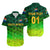 (Custom Personalised) South Africa Proteas Cricket Hawaiian Shirt Simple - Gradient Green LT8 - Wonder Print Shop