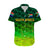 (Custom Personalised) South Africa Proteas Cricket Hawaiian Shirt Simple - Gradient Green LT8 - Wonder Print Shop