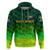 Custom South Africa Proteas CrickeHoodie Simple Gradient Green LT8 - Wonder Print Shop