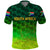 Custom South Africa Proteas Cricket Polo Shirt Simple Gradient Green LT8 - Wonder Print Shop