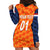 (Custom Personalised) Netherlands Cricket Dutch Lion Hoodie Dress Unique Orange LT8 - Wonder Print Shop