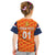 (Custom Personalised) Netherlands Cricket Dutch Lion Kid T Shirt Unique Orange LT8 - Wonder Print Shop