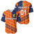 (Custom Personalised) Netherlands Cricket Dutch Lion Baseball Jersey Special Orange LT8 - Wonder Print Shop