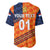 (Custom Personalised) Netherlands Cricket Dutch Lion Baseball Jersey Special Orange LT8 - Wonder Print Shop