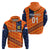 Custom Netherlands Cricket Dutch Lion Hoodie Special Orange LT8 - Wonder Print Shop