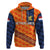 Custom Netherlands Cricket Dutch Lion Hoodie Special Orange LT8 - Wonder Print Shop