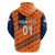 Custom Netherlands Cricket Dutch Lion Hoodie Special Orange LT8 - Wonder Print Shop