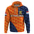 Custom Netherlands Cricket Dutch Lion Hoodie Pride Version Orange LT8 - Wonder Print Shop