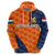 Custom Netherlands Cricket Dutch Lion Hoodie Pride Version Orange LT8 - Wonder Print Shop