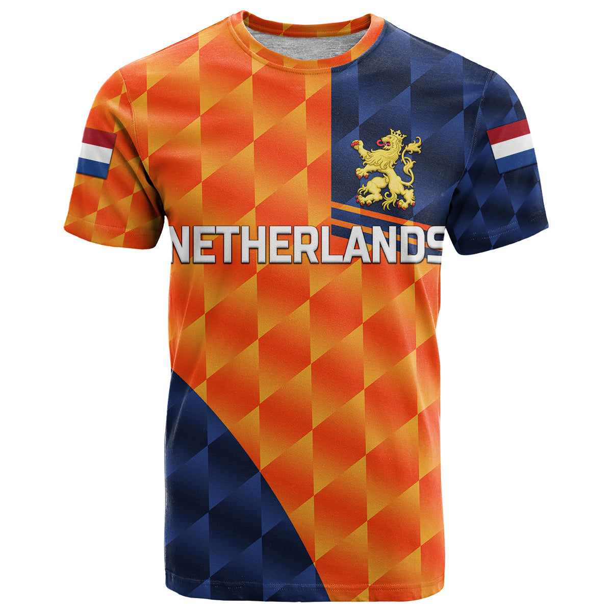 custom-personalised-netherlands-cricket-dutch-lion-t-shirt-pride-version-orange