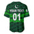 (Custom Personalised) Pakistan Cricket Baseball Jersey Pak Shaheens Unique - Dark Green LT8 - Wonder Print Shop