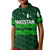 Custom Pakistan Cricket Polo Shirt for Kid Pak Shaheens Unique Dark Green LT8 - Wonder Print Shop