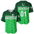 (Custom Personalised) Pakistan Cricket Baseball Jersey Pak Shaheens Unique - Green LT8 - Wonder Print Shop