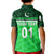 Custom Pakistan Cricket Polo Shirt for Kid Pak Shaheens Unique Green LT8 - Wonder Print Shop