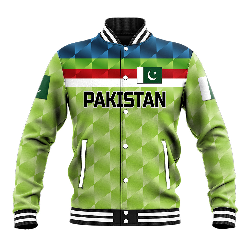 (Custom Personalised) Pakistan Cricket Baseball Jacket Pak Shaheens Pride 1992 Champions LT8 - Wonder Print Shop