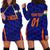 (Custom Personalised) India Cricket Hoodie Dress Men In Blue Unique - Blue LT8 - Wonder Print Shop