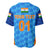 (Custom Personalised) India Cricket Baseball Jersey Men In Blue Unique - Light Blue LT8 - Wonder Print Shop