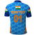 Custom India Cricket Polo Shirt Men In Blue Unique Light Blue LT8 - Wonder Print Shop