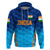 Custom India CrickeHoodie Men In Blue Unique Gradient Blue LT8 - Wonder Print Shop