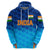 Custom India CrickeHoodie Men In Blue Unique Gradient Blue LT8 - Wonder Print Shop