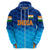 Custom India CrickeHoodie Men In Blue Unique Gradient Blue LT8 - Wonder Print Shop