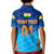 Custom India Cricket Polo Shirt for Kid Men In Blue Unique Gradient Blue LT8 - Wonder Print Shop