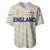 (Custom Personalised) England Cricket Baseball Jersey Unique - Beige LT8 - Wonder Print Shop