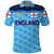 Custom England Cricket Polo Shirt Unique Blue LT8 - Wonder Print Shop