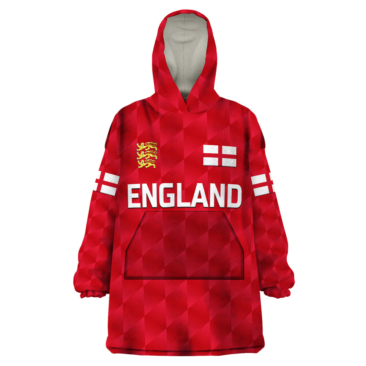 custom-personalised-england-cricket-wearable-blanket-hoodie-unique-red