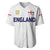 (Custom Personalised) England Cricket Baseball Jersey Unique - White LT8 - Wonder Print Shop