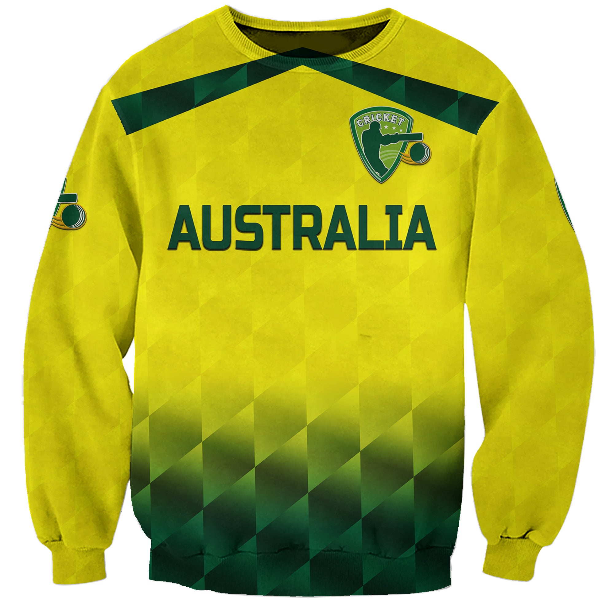 custom-personalised-australia-cricket-sweatshirt-aussie-unique-gradient-yellow-vibes