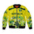 (Custom Personalised) Australia Cricket Bomber Jacket Aboriginal Style Unique - Yellow LT8 - Wonder Print Shop