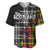 Scottish Tartan Baseball Jersey Scotland Modern Crest Tartan LT9 - Wonder Print Shop