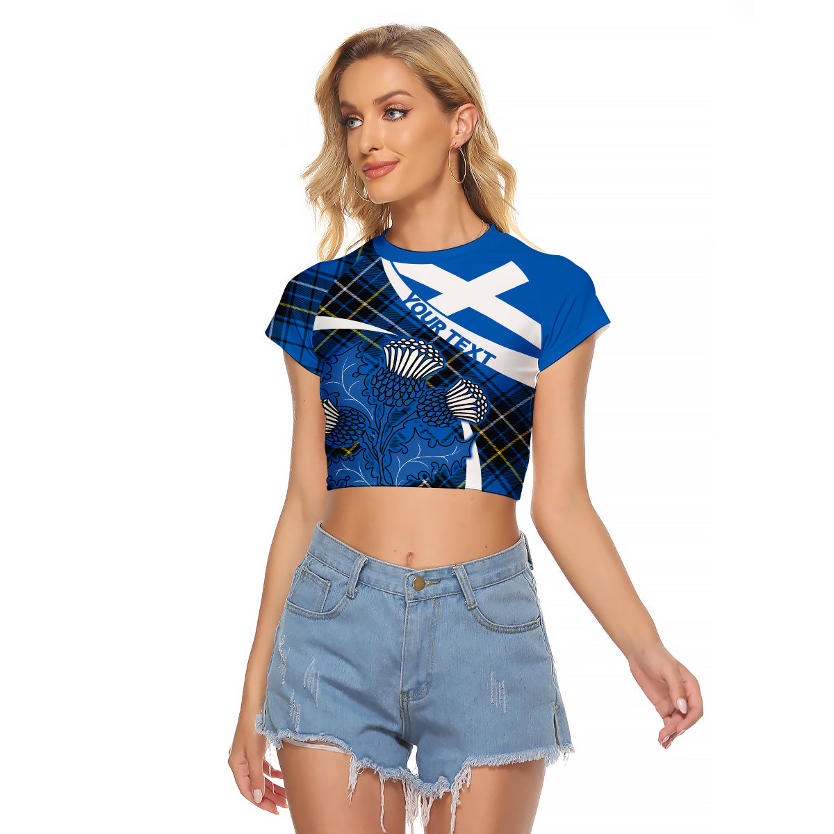 custom-personalised-scottish-thistle-tartan-raglan-cropped-t-shirt-scottish-alba-flag-style