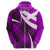 Scotland Hoodie Alba Flag Scottish Colourful Tartan Purple Version - Wonder Print Shop