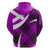 Scotland Hoodie Alba Flag Scottish Colourful Tartan Purple Version - Wonder Print Shop