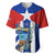 Cuba Simple Coat Of Arms Baseball Jersey LT9 - Wonder Print Shop