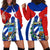 Cuba Simple Coat Of Arms Hoodie Dress - Wonder Print Shop